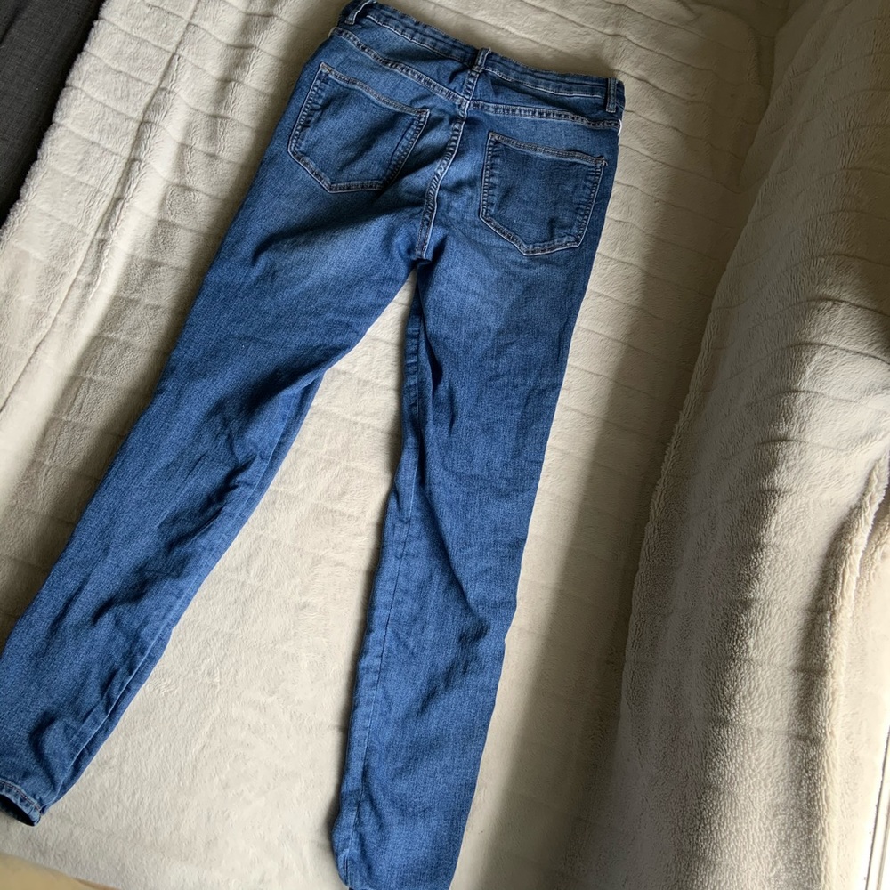 Shoe Lace Skinny Jeans | H&M - Picture 4 of 5